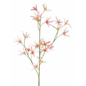 Artificial flower Tweedia solanoides PALLAS, pink, 30"/75cm, Ø2"/5cm
