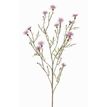 Artificial flower cornflower ZENOBIOS, pink-purple, 31"/80cm