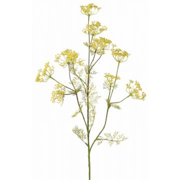 Artificial dill spray WINCENT, yellow, 31"/80cm