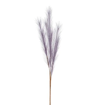 Artificial pampas grass branch ALENAS, panicles, purple, 28"/70cm