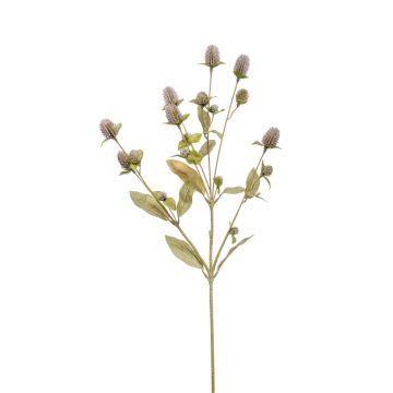 Artificial flower globe amaranth ORINTA, lilac-cream, 28"/70cm