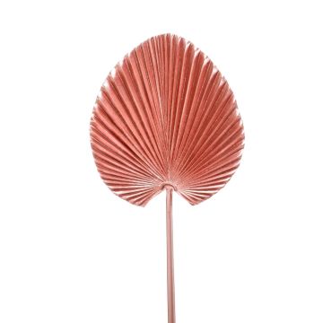Artificial Washingtonia palm frond RHENA, mauve, 30"/75cm