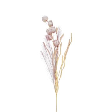 Artificial grass Physalis GOKU on spike, purple-cream, 24"/60cm
