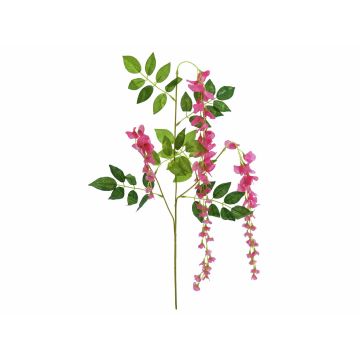 Artificial flower Wisteria BALUNA with blossoms, pink, 4ft/110cm