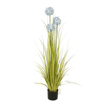 Artificial grass Allium ASIMDA, blue, 4ft/120cm