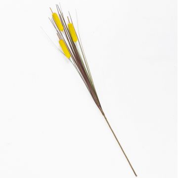 Artificial reed grass YOLLI with cob, stick, light green, 24"/60cm