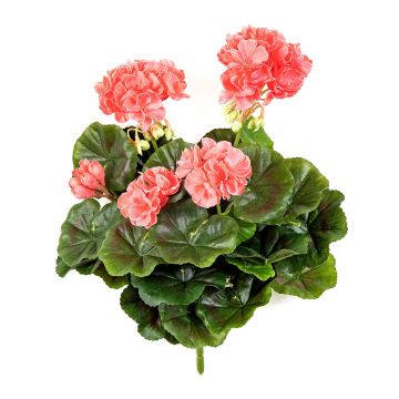 Artificial geranium CAPH on spike, light pink, 12"/30cm