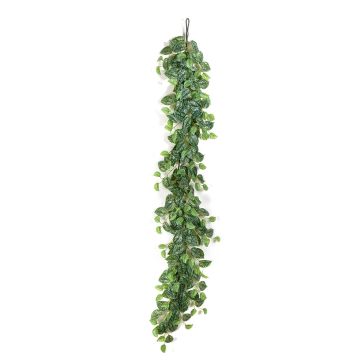 Artificial satin pothos GIRTAB, green-white, 6ft/180cm