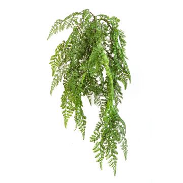 Artificial eagle fern ARCHES on spike, green, 24"/60cm