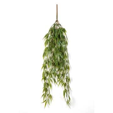 Artificial bamboo hanging plant JABBAH on spike, 24"/60cm