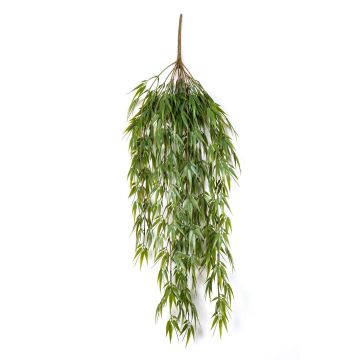 Artificial bamboo hanging plant JABBAH on spike, 33"/85cm