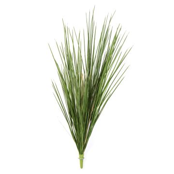 Fake foxtail grass KUAN, spike, hardly inflammable, green-brown, 33"/85cm