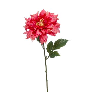 Artificial dahlia NATSU, pink-fuchsia, 24"/60 cm