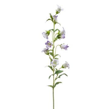 Artificial bellflower DAIKI, lilac-white, 3ft/90 cm