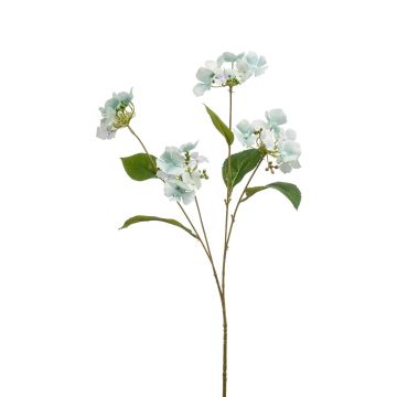 Artificial hydrangea BERHANE, blue-white, 28"/70 cm