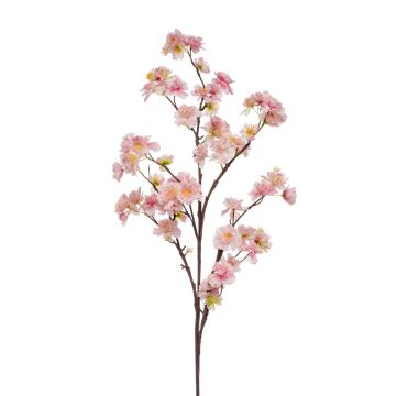 Artificial cherry blossom branch GIMA with blossoms, pink, 4ft/120 cm