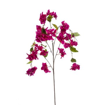 Faux Bougainvillea spray MIKKI with blossoms, fuchsia, 4ft/120 cm