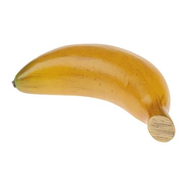 Plastic banana BRAEMAR, yellow, 5"/13cm
