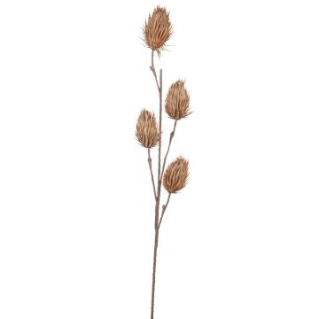 Artificial thistle MISAEL, light brown, 4ft/120cm