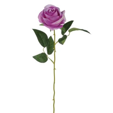 Silk rose SEENSA, fuchsia, 22"/55cm, Ø 2.8"/7cm