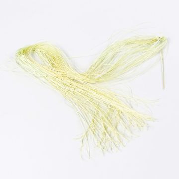 Plastic feather grass FIPSI on spike, green-yellow, 3ft/90cm