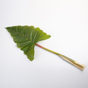 Artificial Caladium leaf LIANG, green, 3ft/95cm