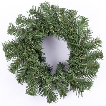 Artificial fir wreath MARLOW, green, Ø12"/30cm 