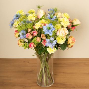 Personalised flower bouquet - request from customer Elisabeth