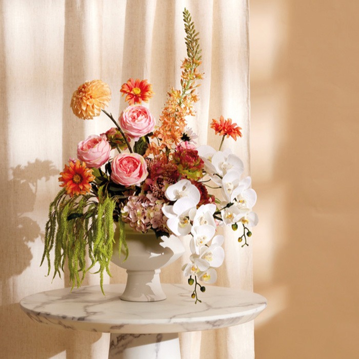 Fake flower decorations