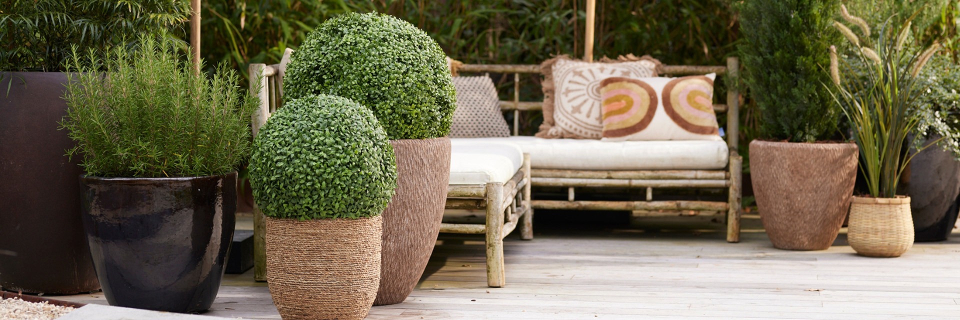Artificial boxwood