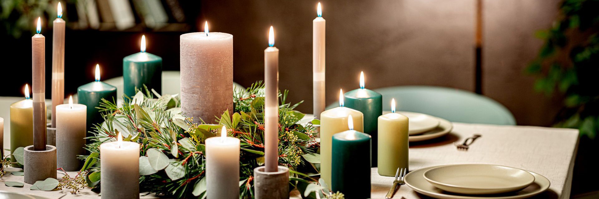 Candles at artplants