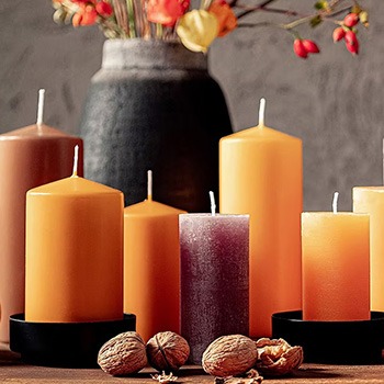 Beeswax candles