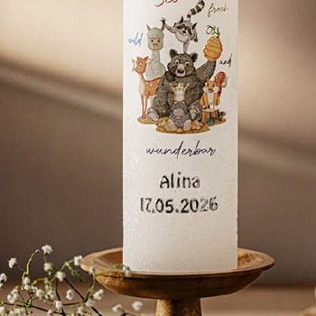 Baptism candles