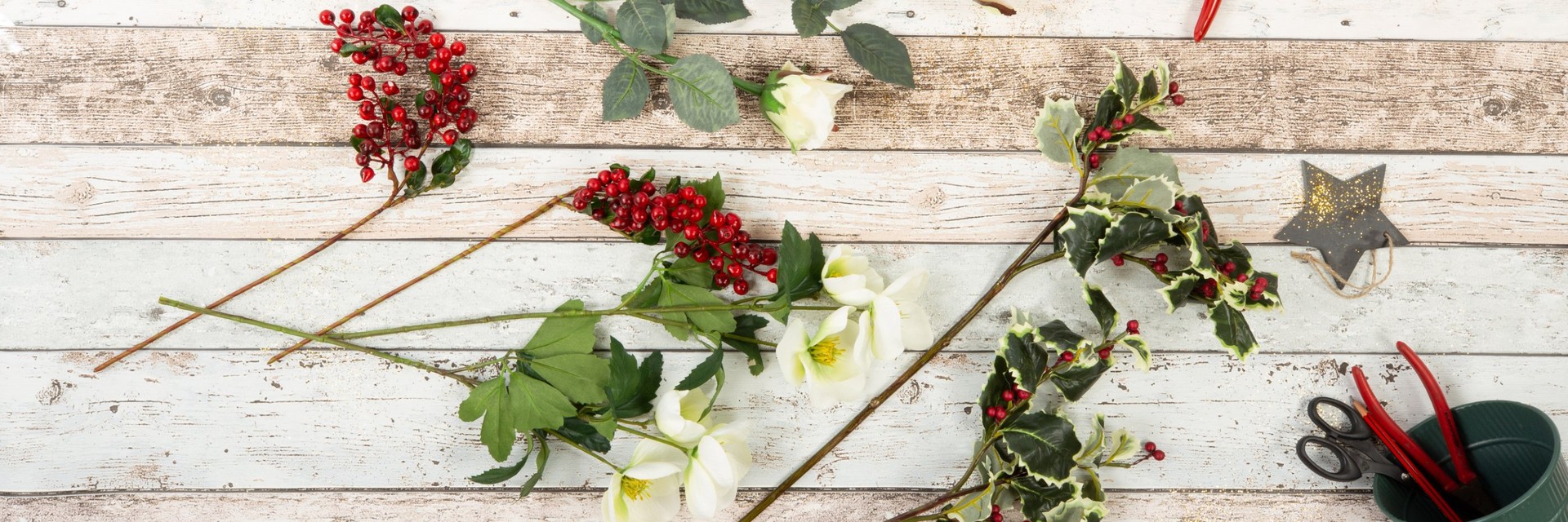 Have individual Christmas bouquets &amp; arrangements made