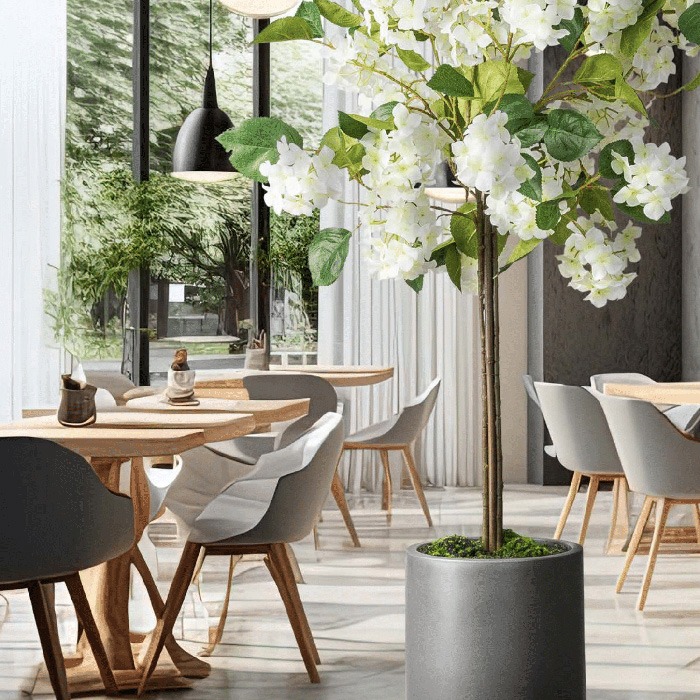 Decoration ideas with hydrangeas