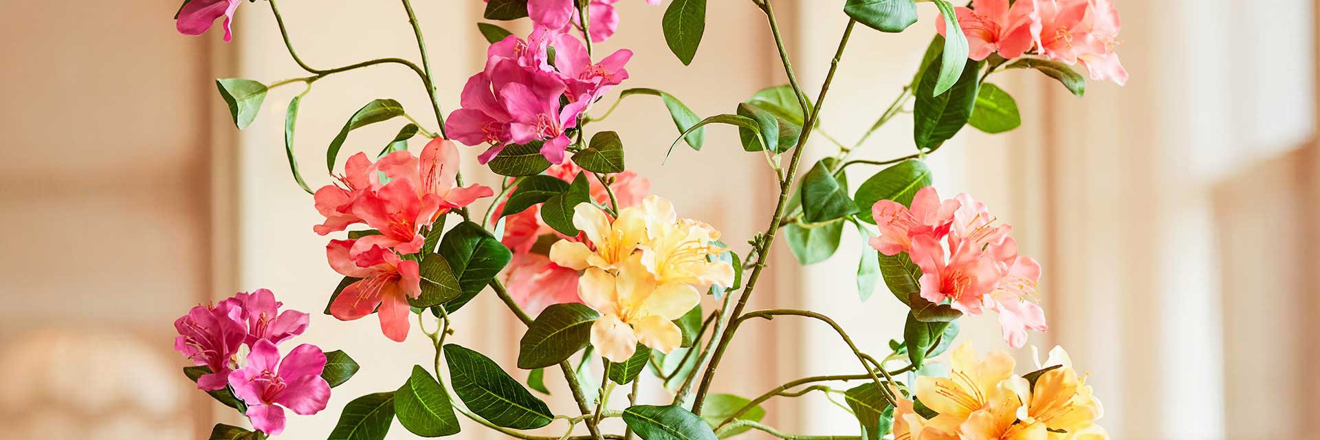 Artificial summer branches that look real