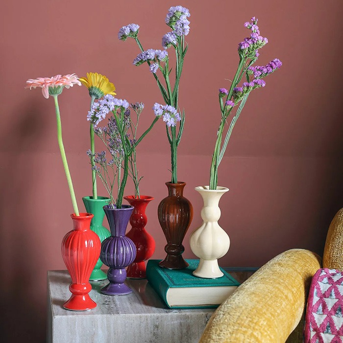 Single stem vases