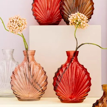 Red vases