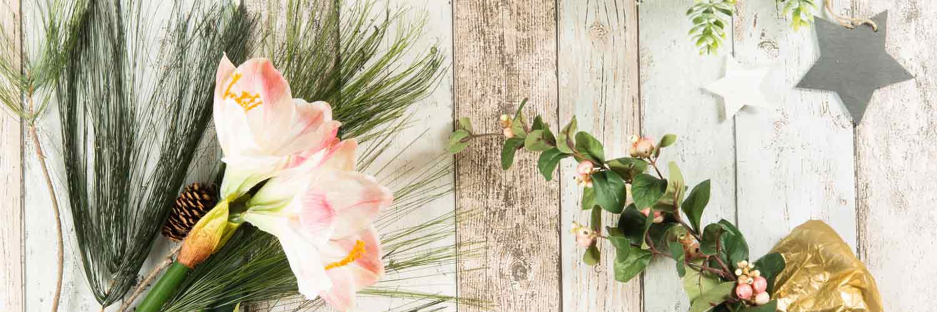 Have winter bouquets and arrangements made